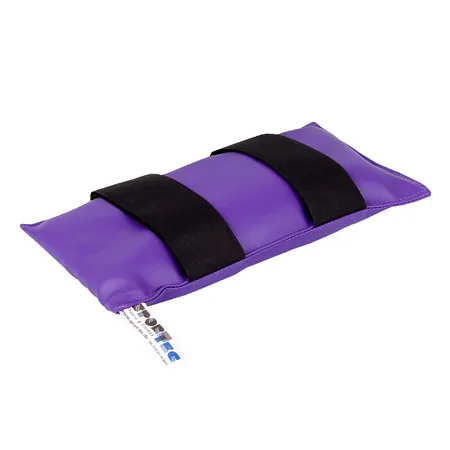 Sandsack mit Klettband, 30x15 cm, 2 kg, lila