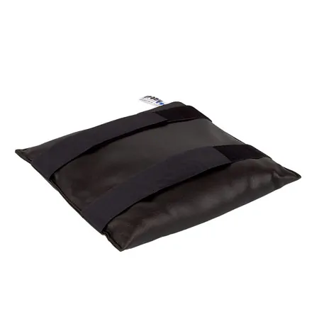 Sandsack mit Klettband, LxB 30x30 cm, 5 kg, schwarz