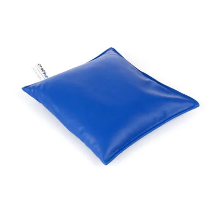 Sandsack mit Quarzsandf�llung, LxB 30x30 cm, 5 kg, blau
