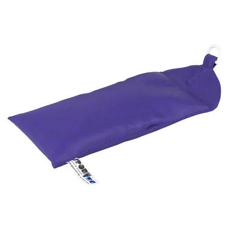 Sandsack mit Ring, 15x30 cm, 2 kg, lila