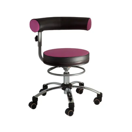 Sanus Gesundheitsstuhl mit hhenverstellbarer Lehne, 52-72 cm, Kunstleder