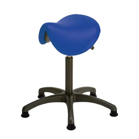 Sattelhocker mit Polster, Standard mit Gleitern