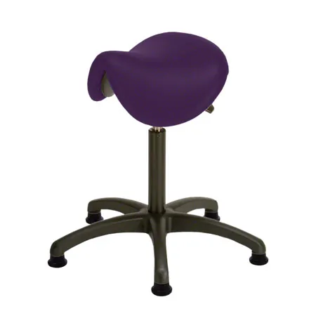 Sattelhocker mit Polster, Standard mit Gleitern