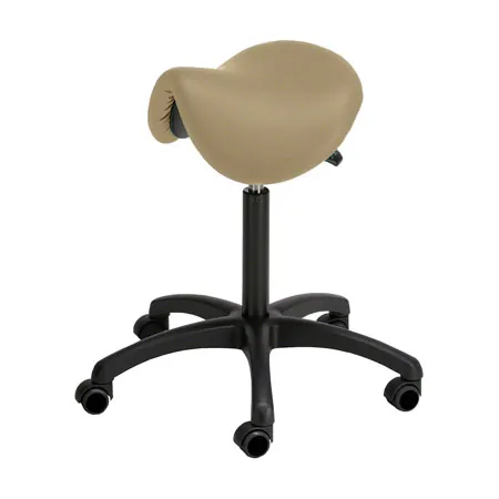 Sattelhocker mit Polster, Standard mit Rollen