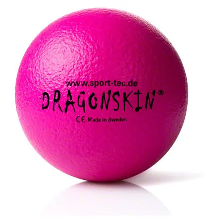 Schaumstoffball Dragonskin Neon, beschichtet,  16 cm
