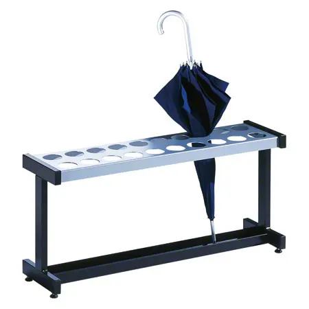 Schirmstnder fr 20 Regenschirme, HxBxT 45x100x25 cm