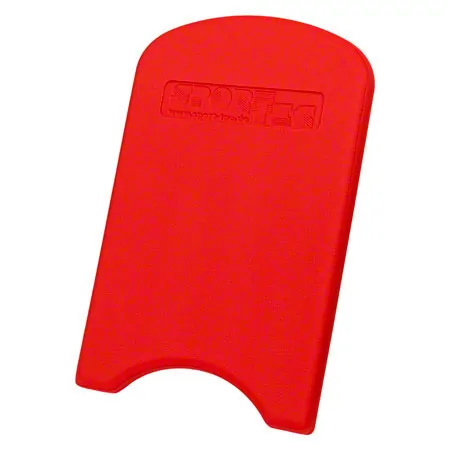 Schwimmbrett aus PE-Schaum, LxBxH 47x30x4 cm, rot