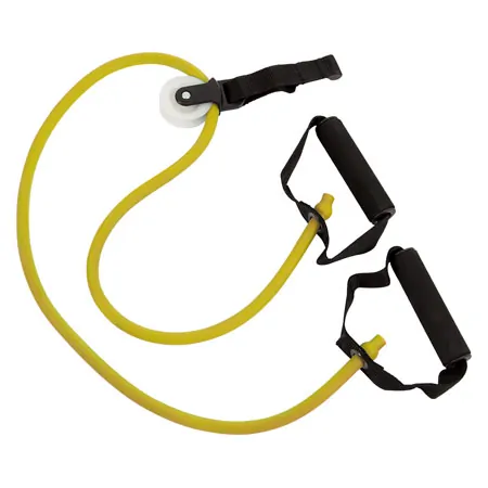 Shoulder Tube Pulley-Set, leicht, gelb