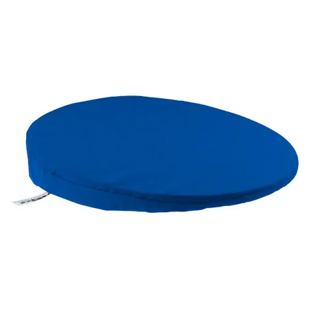 Sitzkeilkissen VB 120 mit Baumwollbezug rund,  38x7/1 cm