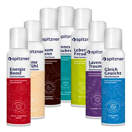 Spitzner Duschschaum-Set Abenteuer, 7 Flaschen  150 ml