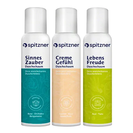 Spitzner Duschschaum-Set Harmonie, 3-tlg.