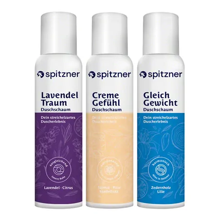 Spitzner Duschschaum-Set Relax, 3-tlg.
