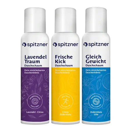 Spitzner Duschschaum-Set Sommer, 3-tlg.