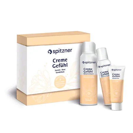 Spitzner Geschenk-Set CremeGef�hl, 3tlg.