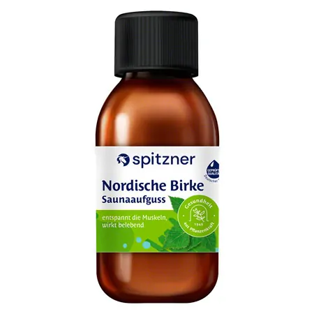 Spitzner Saunaaufguss Nordische Birke, 125 ml