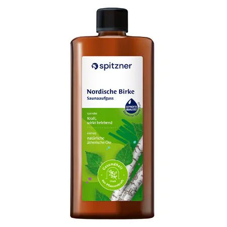 Spitzner Saunaaufguss Nordische Birke, 125 ml