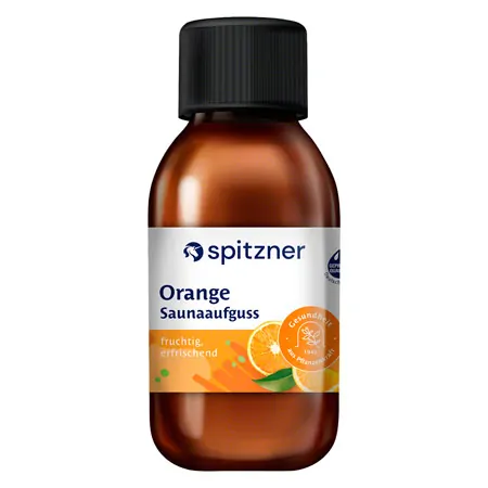 Spitzner Saunaaufguss Orange, 125 ml