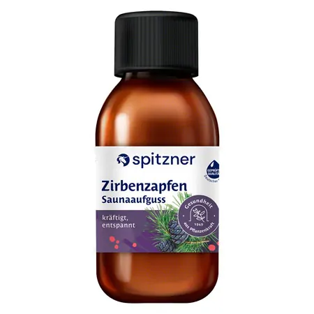 Spitzner Saunaaufguss Zirbenzapfen, 125 ml