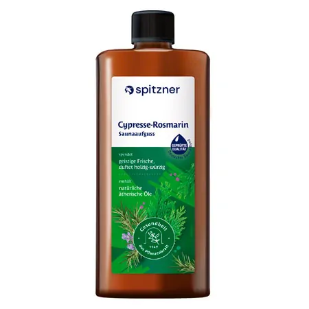 Spitzner Saunaaufguss Zypresse-Rosmarin, 1 l