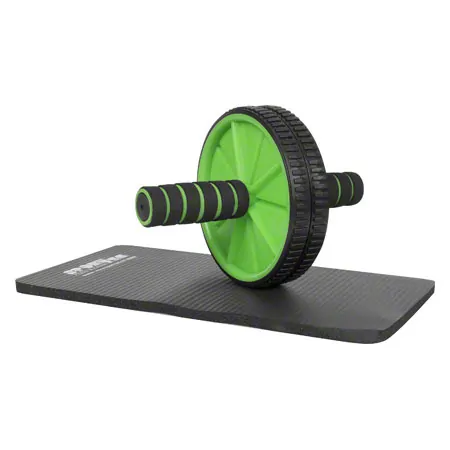 Sport-Tec Bauchtrainer Ab Wheel inkl. Kniematte