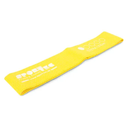 Sport-Tec Fitness-Loop aus Textil, 32x5,8 cm, extra leicht, gelb