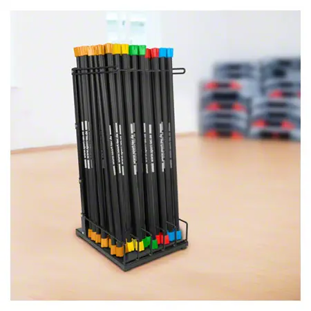 Sport-Tec Gewichtsstangen-Set, 51 tlg., 50 Gewichtsstangen 1-5 kg inkl. Aufbewahrungsstnder