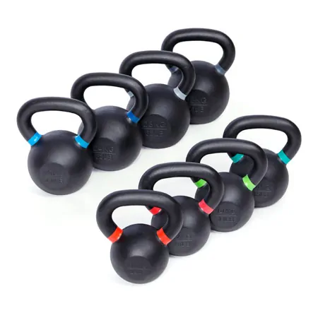 Sport-Tec Kettlebell-Set Powdercoated, 8-tlg., 10-32 kg
