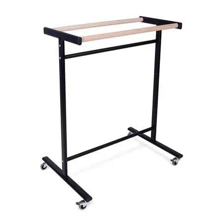 Sport-Tec Mattenwagen Exklusiv XL 90 cm, f�r max. 16 Gymnastikmatten, fahrbar