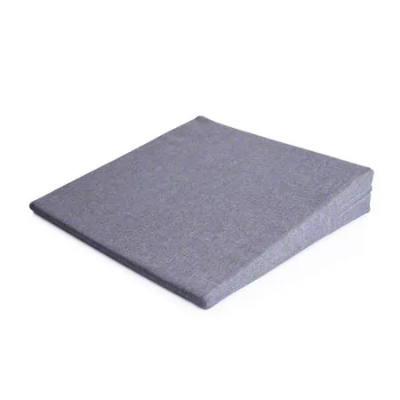 Sport-Tec Sitzkeilkissen mit Rei�verschluss, LxBxH 38x38x7/1 cm,