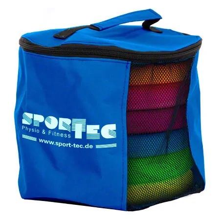 Sport-Tec Soft-Flyer Wurfscheiben-Set, 7 Stck inkl. Aufbewahrungstasche
