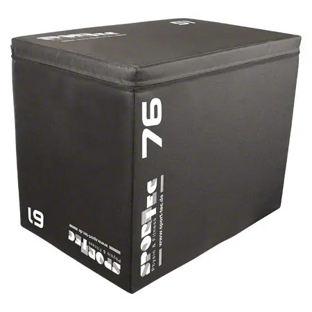 Sport-Tec Sprungtrainer 3-in-1 Soft Plyo Box, LxBxH 76x61x51 cm