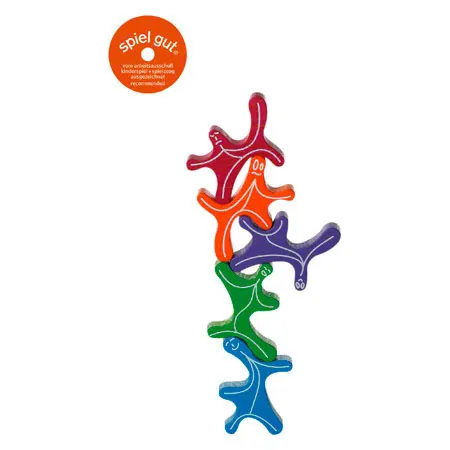 Stapelspiel Die Stapelgeister, 5 Stck