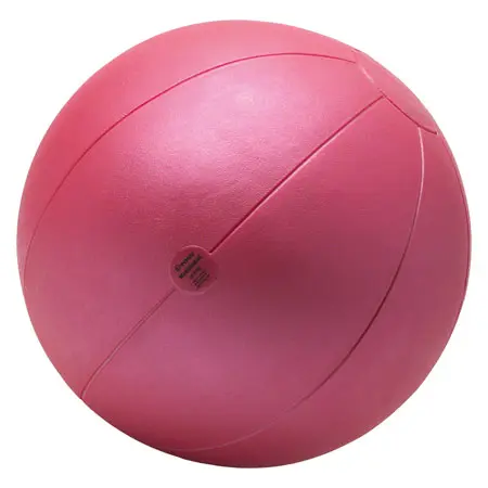 TOGU Medizinball aus Ruton,  34 cm, 5 kg, rot