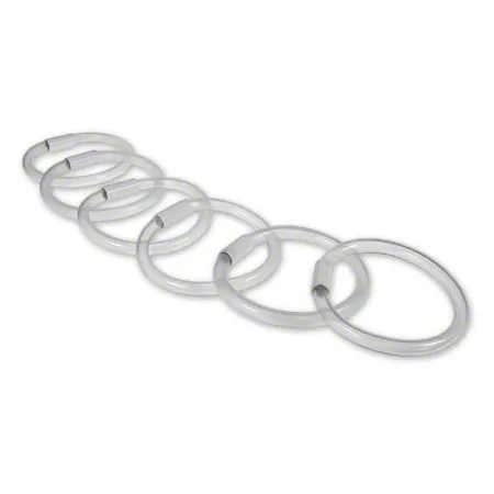 Tauchring,  16 cm, transparent, 4er Set