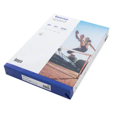 Tecno Speed Kopierpapier, DIN A3 80 g/m, 500 Blatt, wei