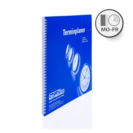 Terminplaner, 4 Spalten, 20-Min.-Takt, Montag - Freitag, LxB 30x30 cm