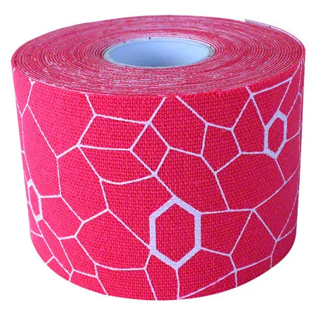 Thera-Band Kinesiology Tape XactStretch, 5 m x 5 cm, pink/wei