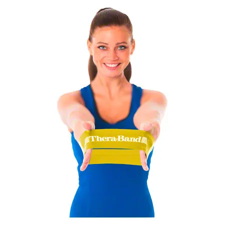 Thera-Band Loop,  13 cm, 7,6x20,5 cm, leicht, gelb