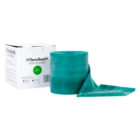 Thera-Band, LxB 45,50 m x 12,8 cm, stark, gr�n