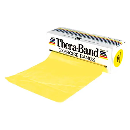 Thera-Band, LxB 5,50 m x 12,8 cm, leicht, gelb