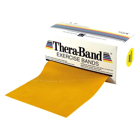 Thera-Band, LxB 5,50 m x 12,8 cm, maxi stark, gold