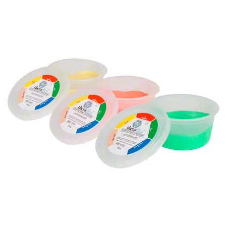Theraflex Therapie-Knetmasse, Set 85 g, 3 Strken, 3er-Set