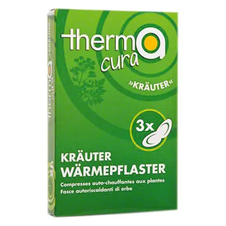 Thermacura Kruter, Kruter-Wrmepflaster, 3 Stck