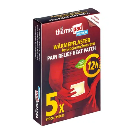 Thermopad W�rmepflaster bei R�ckenschmerzen, 5er-Box