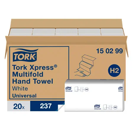 Tork Xpress Universal H2 Interfold Papierhandtcher, 2-lagig, 4740 Stck