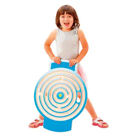 Trackboard Labyrinth mit 3 Kugeln