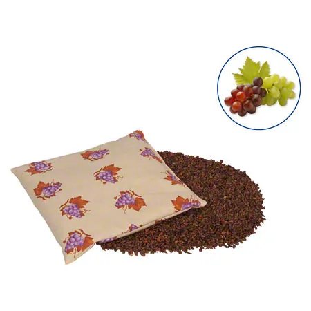 Traubenkernsckchen mit Baumwollbezug klein, 0.4 kg, 19 x 19 cm