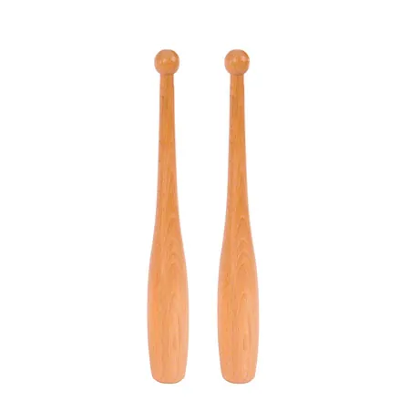 Turnkeule aus Hartholz, 2er-Set, 45 cm