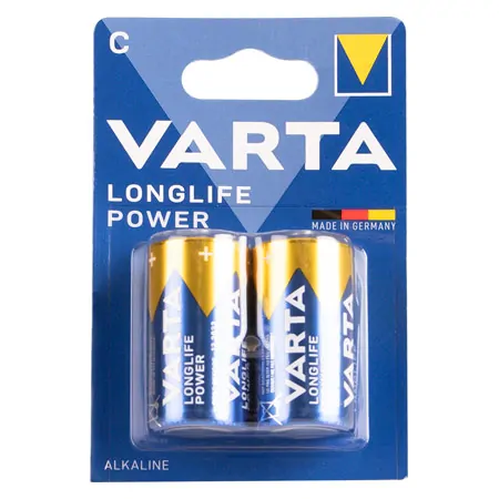 VARTA Energy Batterie 1,5 V, Baby C/LR14, 2 Stck