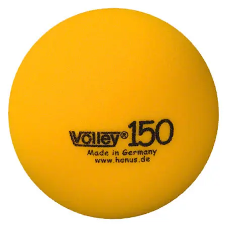 VOLLEY Schaumstoffball unbeschichtet,  15 cm, gelb